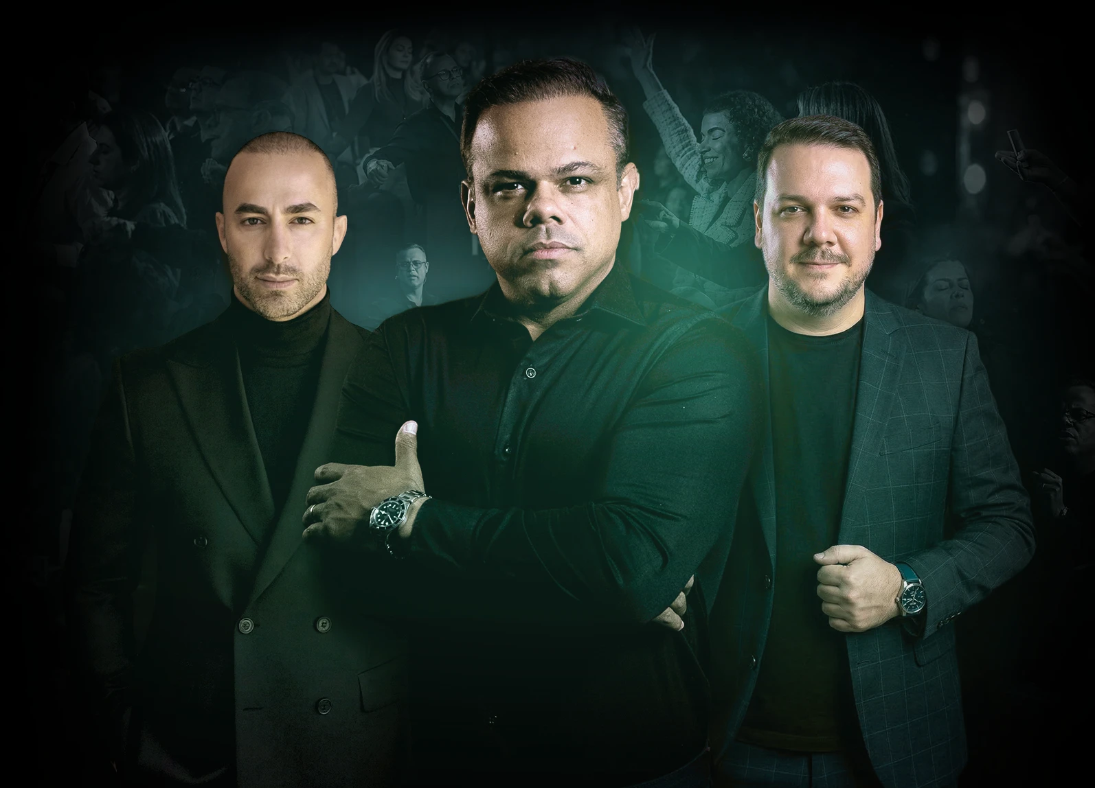 Três empresários participantes da Imersão REI